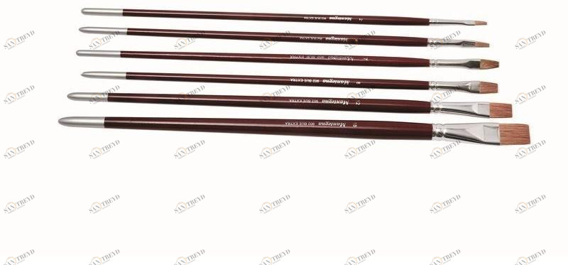 GAMMA PENNELLI Кисти для изобразительного искусства из лишней бычьей шерсти Belle arti sun-id-1423632