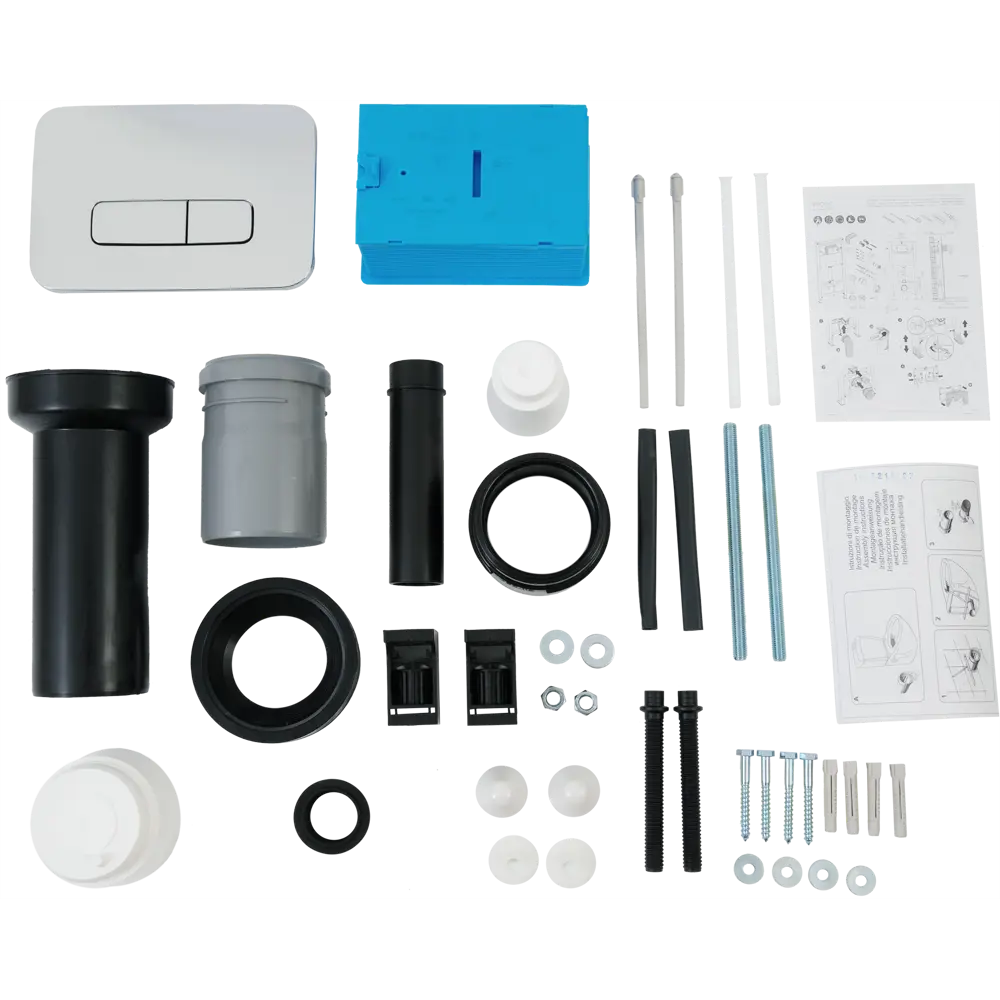 Инсталляция для подвесного унитаза Ideal Standard ProSys 120 M с кнопкой 86126371 STLM-2191448  - Вид №6