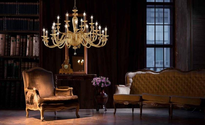 Euroluce Lampadari Хрустальная люстра с кристаллами swarovski® Sheen sun-id-1388913 - Вид №2