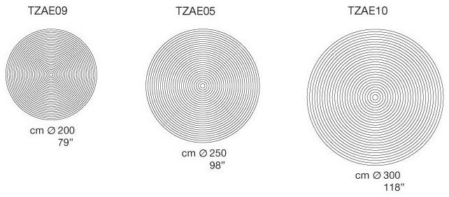 Paola Lenti Круглый напольный ковер High tech sun-id-1450907 - Вид №2