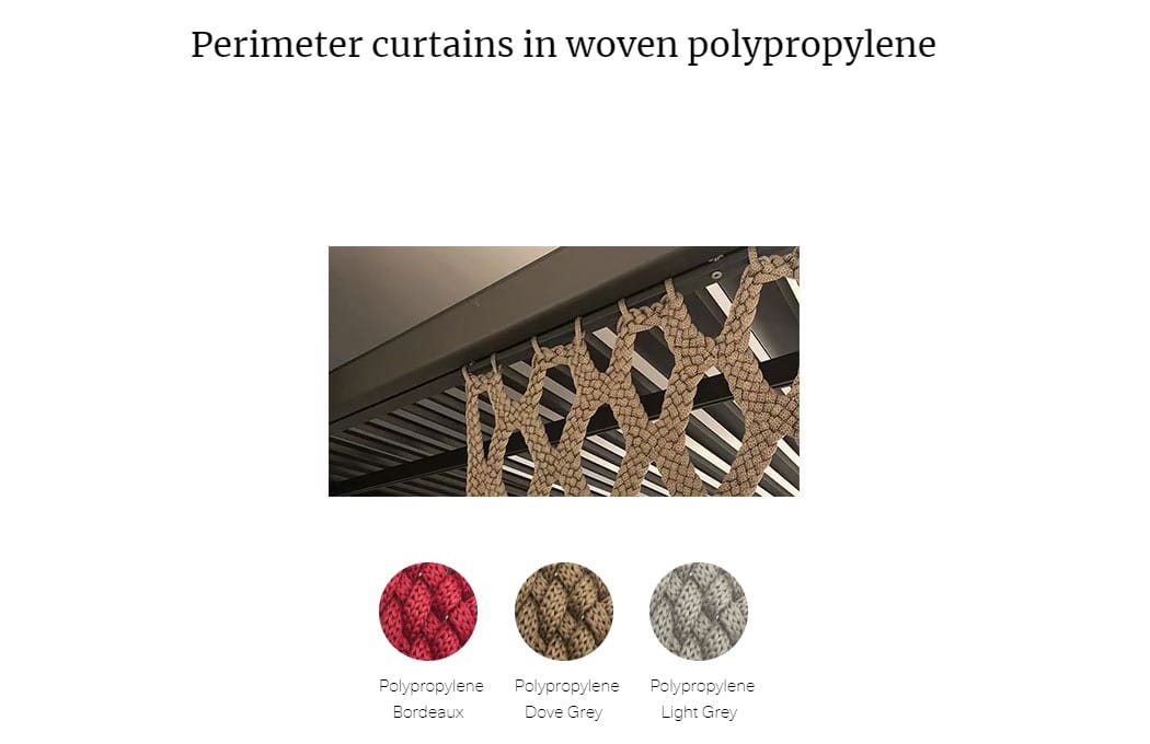 Самонесущая пергола из литого алюминия с раздвижной крышкой Ethimo Eivissa ARCH-00035405 - Вид №9