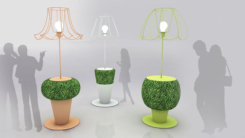 GARDA DESIGN Кашпо для общественных мест / стол для общественных мест из листового металла Wonderland sun-id-1393962 - Вид №3