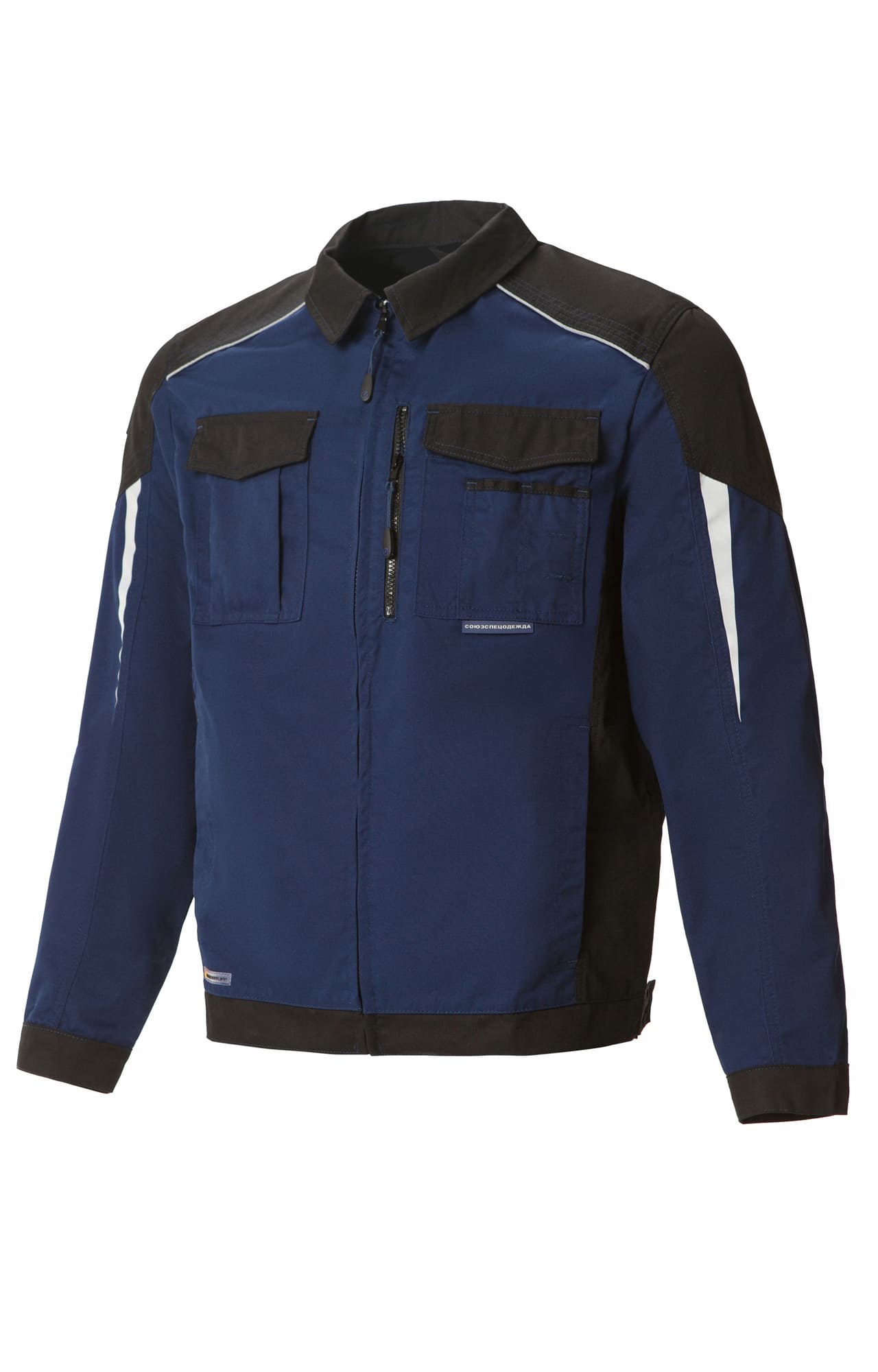 70047 Костюм  NEW темно-синий с черным STATUS  Летняя спецодежда  размер 56-58/182-188  - Вид №1