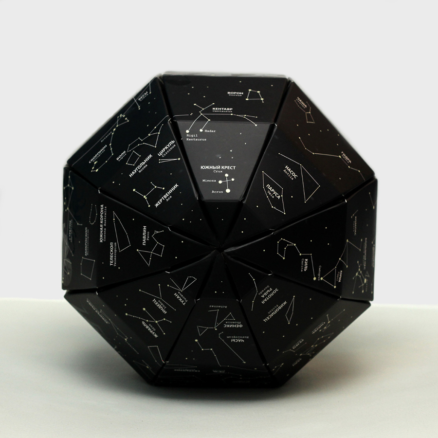 0200 Светящийся глобус звездного неба star light globe BadLab  - Вид №3