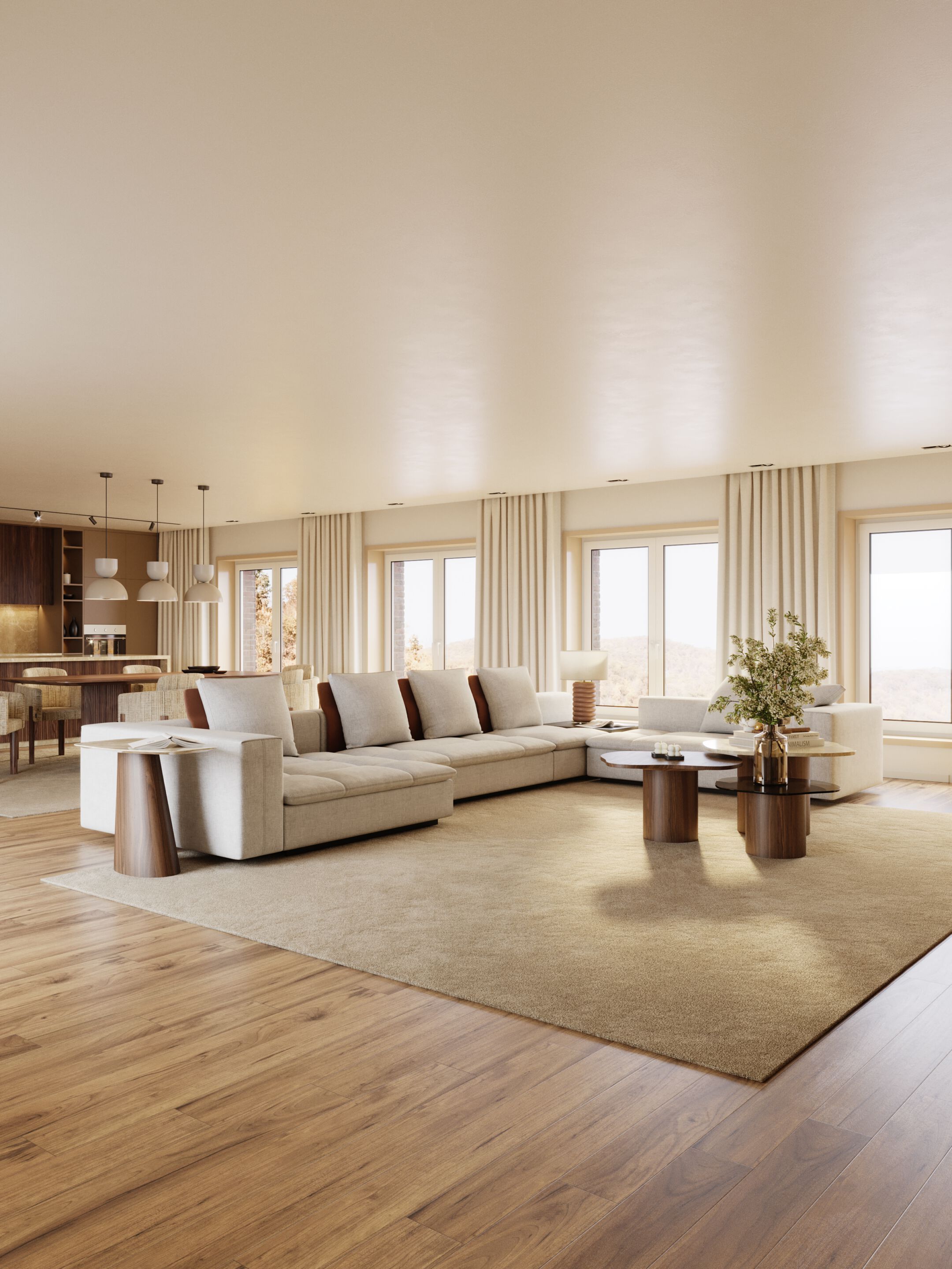 Модульный тканевый диван Stylish Club Margem ARCH-00141800 - Вид №2