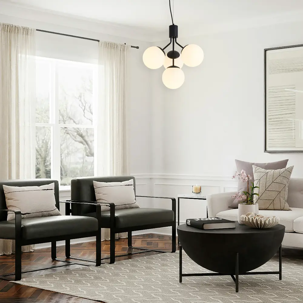 Freya Kokett — подвесная люстра с 4 шарами для современного интерьера 89400567 STLM-1569789 - Вид №9