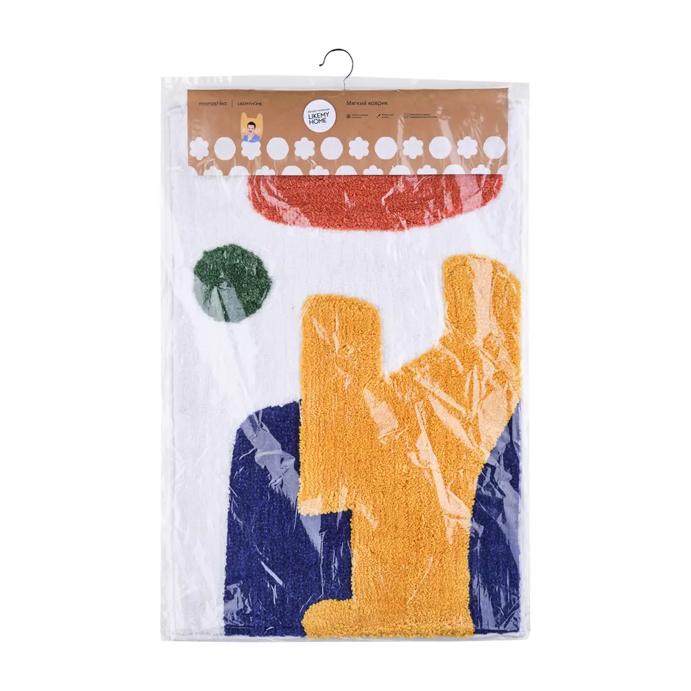 Коврик для ванной Moroshka Kira 945-303-01 60x90 см цвет разноцветный STLM-2066667 - Вид №3