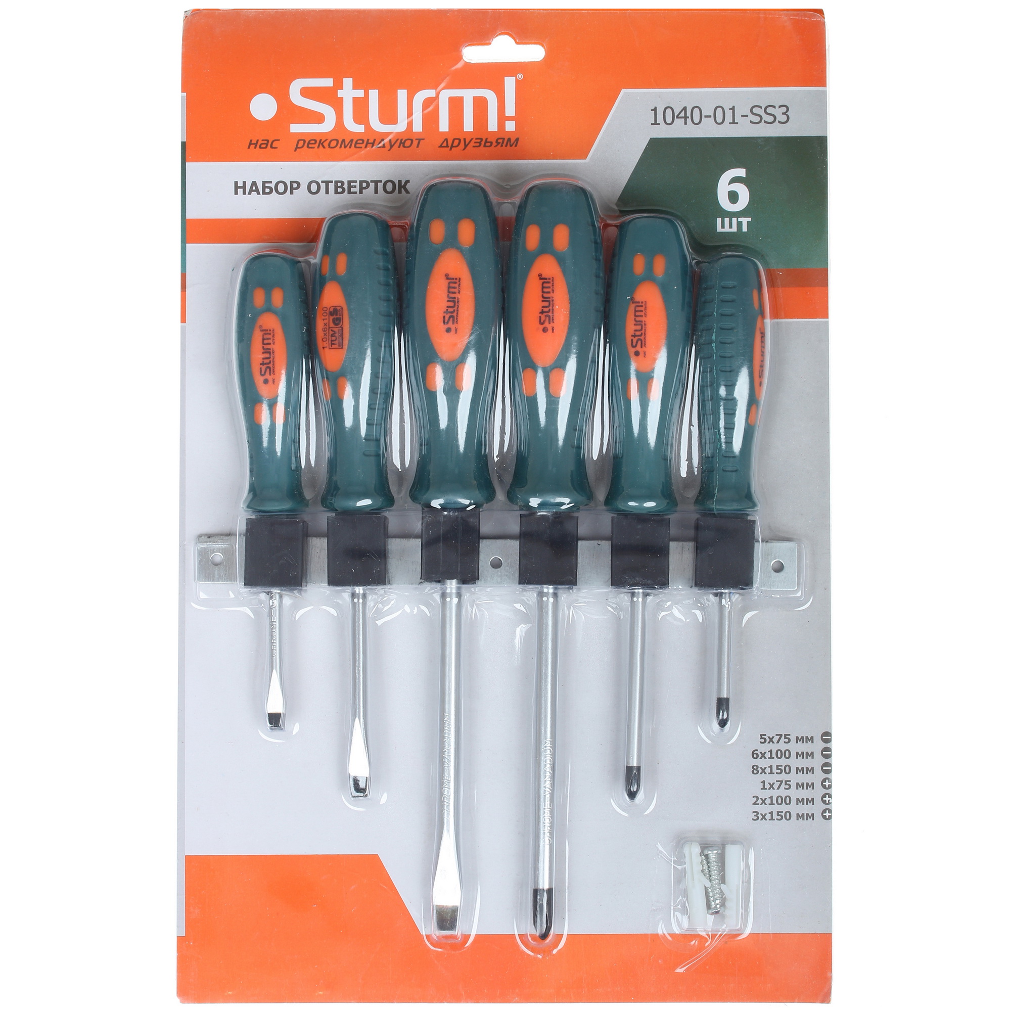 Набор отверток Sturm! 1040-01-SS3 8113847 STDN-0074651