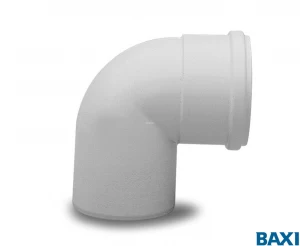 KHG71405921 Отвод полипропиленовый 87°, диам. 80 мм, HT (KHG71405921) BAXI