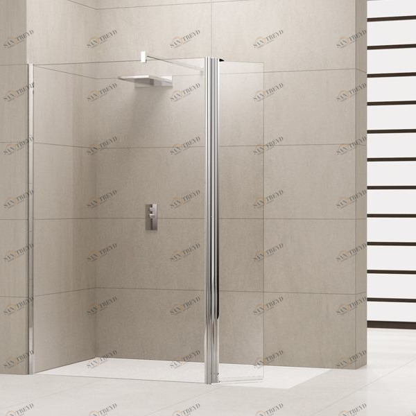 Novellini. Душевой уголок 120x90 см H11 с хромированным профилем GIADA GIADAH11781K