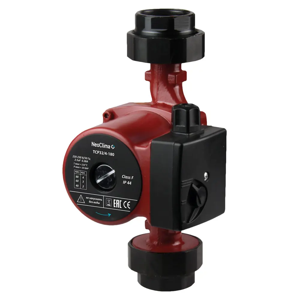 Насос циркуляционный Neoclima 32/4 с гайками, 180 мм 82624889 STLM-2186278 