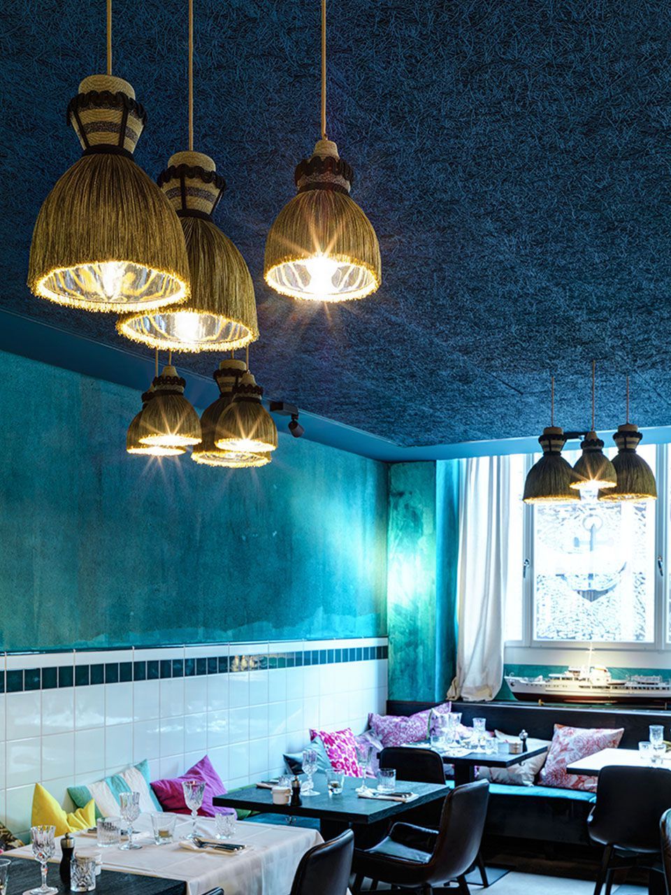 Ткань подвесной светильник Mogg MADAMA ARCH-00003476 - Вид №2