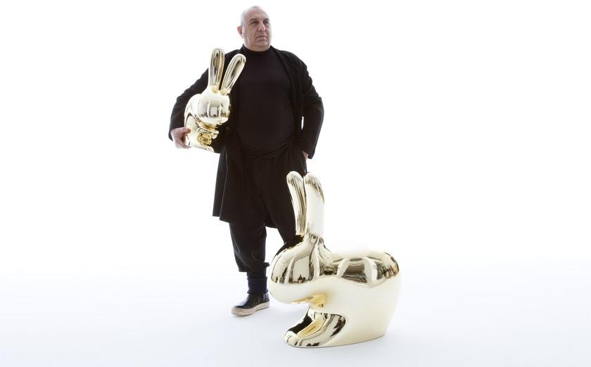 Qeeboo Стул из полиэтилена Rabbit sun-id-1405595 - Вид №4