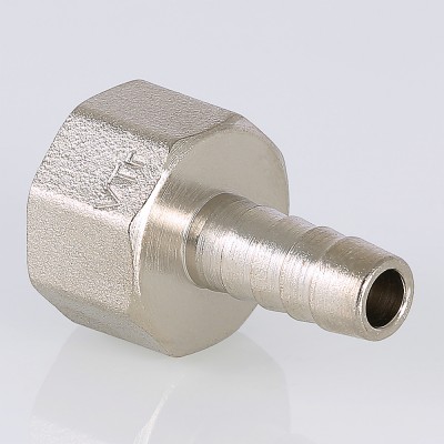 VTr.654.N.0412 Штуцер для шланга с внутренней резьбой Valtec 1/2" х 12 мм  - Вид №1