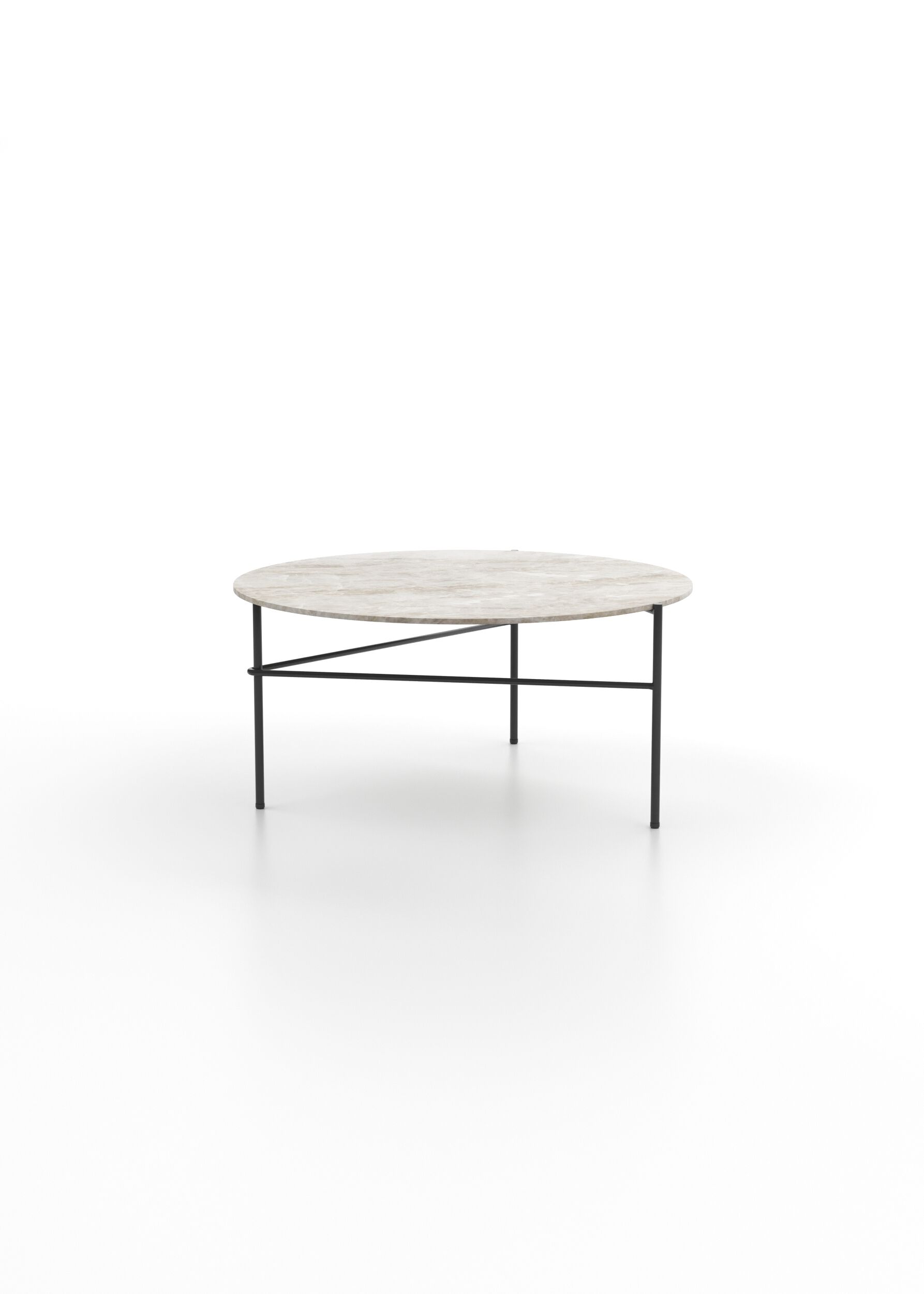 Круглый журнальный столик из Dekton® и стали Omelette Editions DOWNTOWN ARCH-00103354 - Вид №12