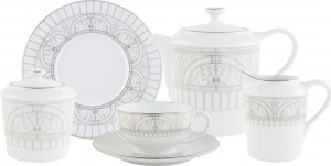 10668597 Haviland Сервиз чайный Haviland "Бель Эпок" на 6 персон 21 предмет Фарфор, Керамика