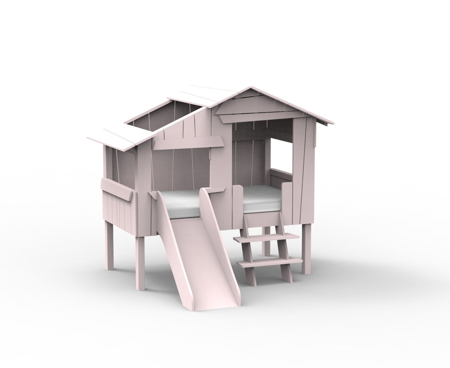 Кровать-чердак из МДФ Mathy by Bols TREEHOUSE BEDS &amp ARCH-00114895 - Вид №26