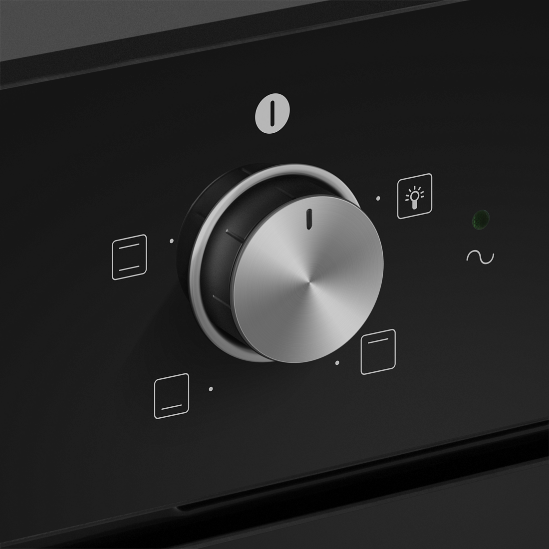 9100953 Электрический духовой шкаф HOMSair OES604BK черный STDN-0101232 - Вид №9