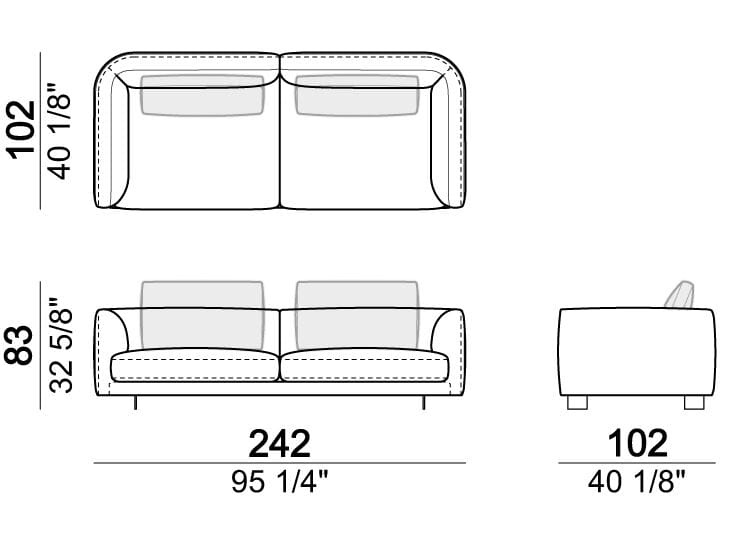 Модульный диван Arketipo SELF CONTROL ARCH-00067338 - Вид №7