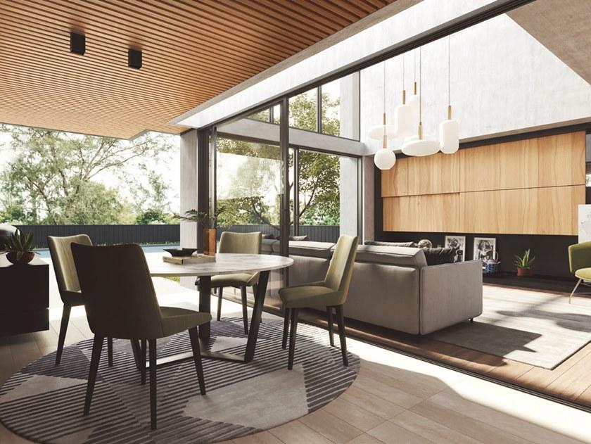 PRADDY Стул из мягкой ткани  Ml211  - Вид №2