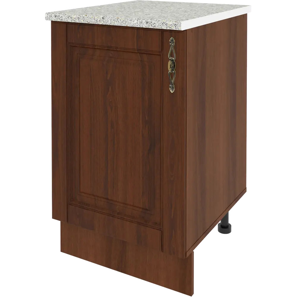 Шкаф напольный Орех 83.7x50 см ЛДСП цвет коричневый 83714383 STLM-2048903 Santreyd