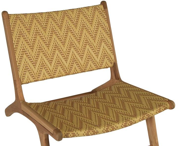 cbdesign Садовое кресло из тика и синтетики Vienna Tj 342f7 / tj 342f8 - Вид №3