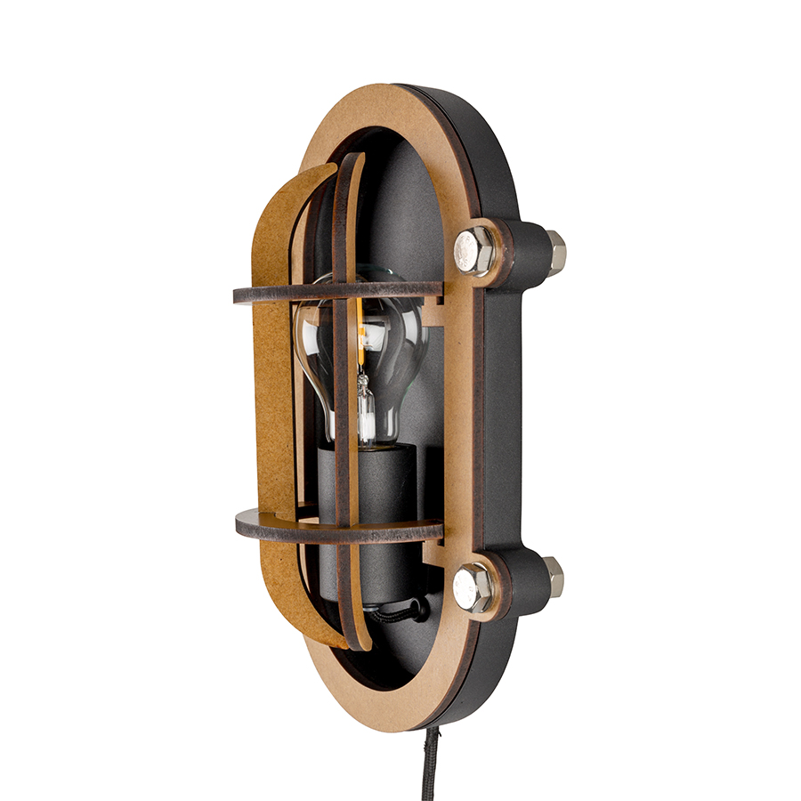 Лампа настенная Navigator, черная Zuiver 5400011 - Вид №2