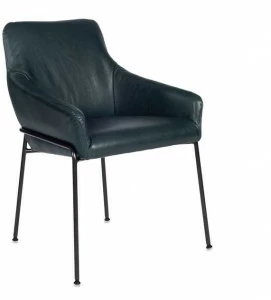 Jess Кожаное кресло с подлокотниками