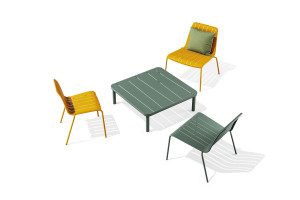 Стальной стул с порошковым покрытием