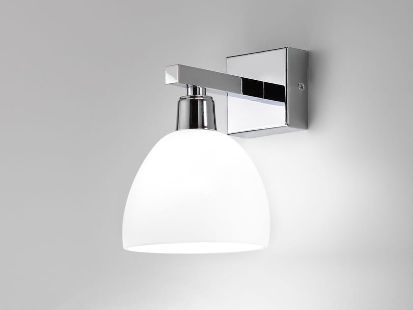 Настенный светильник из латуни и стекла Cremasco Illuminazione 7280/1AP ARCH-00138547