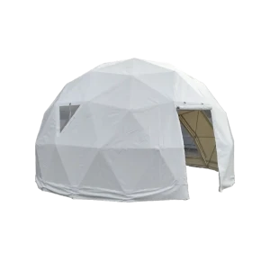 Шатер Геокупол 5.4x5.4x3.310 м сталь, ПВХ цвет белый 85989222 STLM-2084217