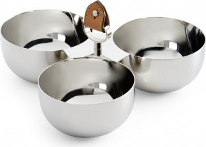 10652133 Ralph Lauren Home Набор чаш для орешков Ralph Lauren Home "Уайетт", 3шт Сталь нержавеющая