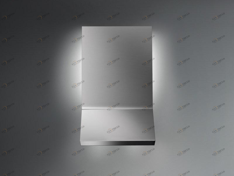 Falmec Настенная вытяжка из нержавеющей стали со встроенной подсветкой Design+ sun-id-1370571