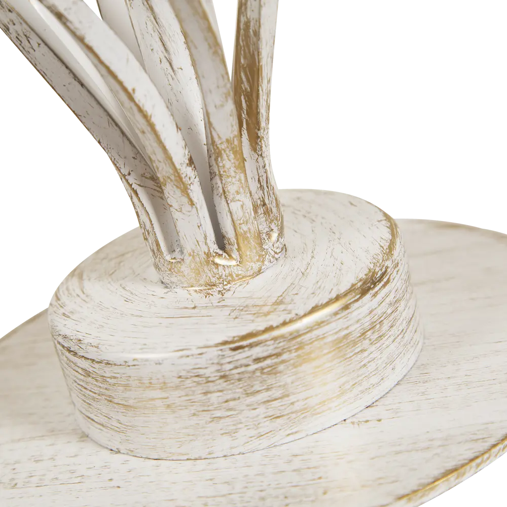 14940327 Основание настольной лампы Vitaluce Мелодия 1 лампа 3м² Е27 цвет бело-бежевый матовый с золотом STLM-0005159  - Вид №3