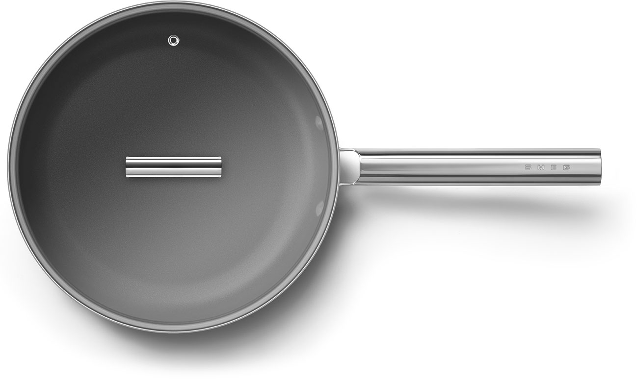 CKFF2801CRM Посуда / сковорода 28 см, кремовая SMEG  - Вид №9