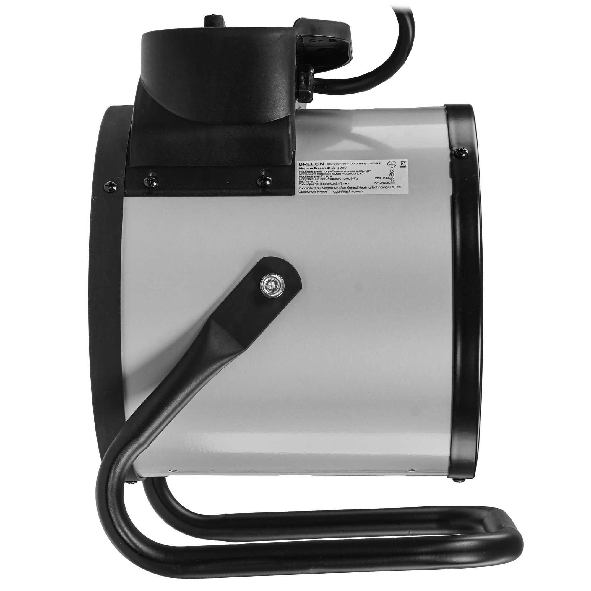 9147829 Тепловая пушка электрическая Breeon BHEG-3000 STDN-0028829 - Вид №2