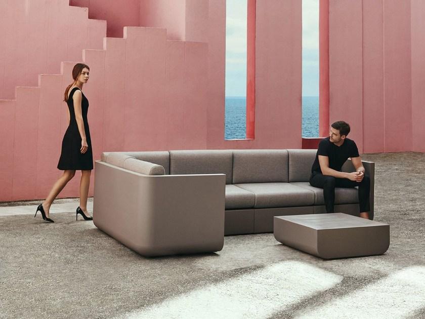 VONDOM Модульный угловой садовый диван Ulm sun-id-1464271 - Вид №2