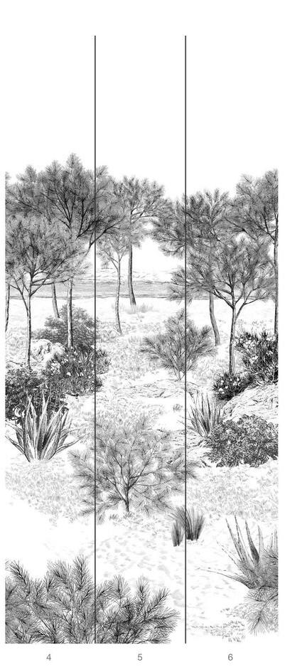 Isidore Leroy Панорамные обои с пейзажами Anastasie 6242001-6242002 - Вид №6