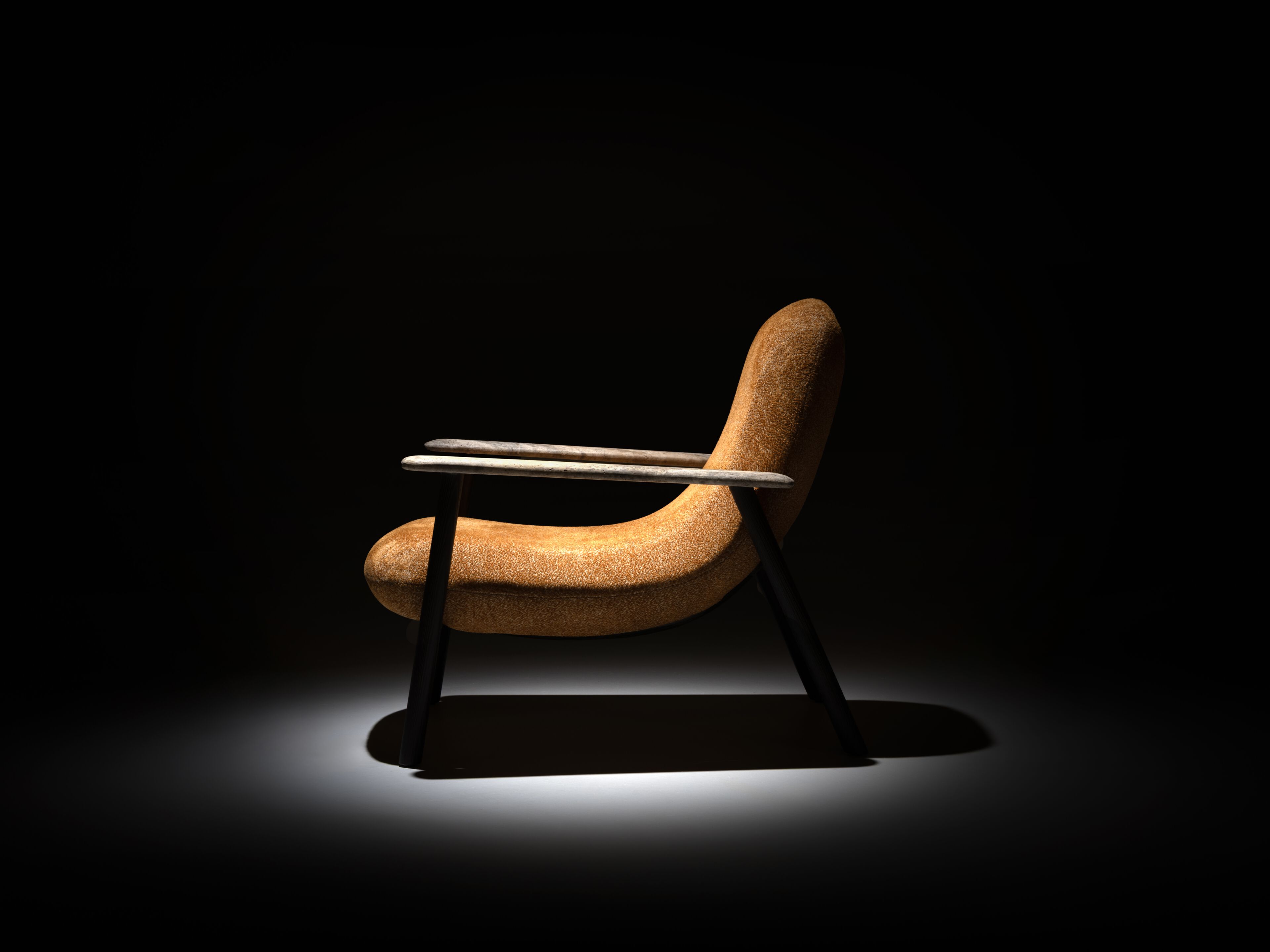 Тканевое кресло с подлокотниками Enne CAPRI ARCH-00131600 - Вид №1