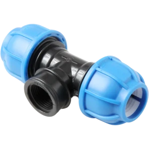 Тройник ПНД Unio ø1/2"х20х20 мм внутренняя резьба 82149024 STLM-2177171