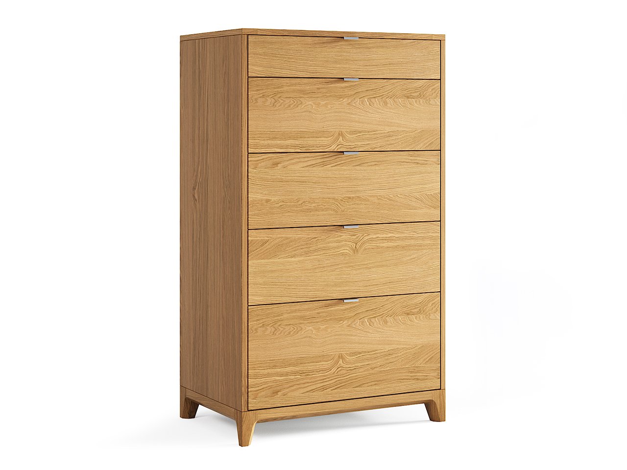 Комод высокий деревянный Case THE IDEA ДИЗАЙНЕРСКИЕ 209978 Бежевый  - Вид №2