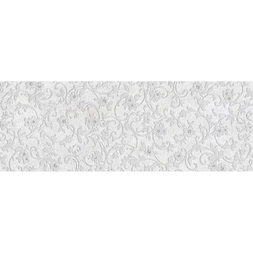 Плитка настенная Keraben Aliza Art White 25x70 см 1.23 м² матовая цвет бежевый цветы 89337129 STLM-2024379