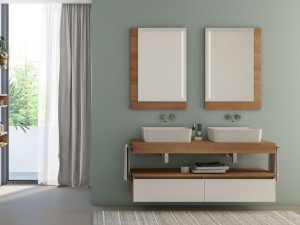 Двойной секционный умывальник