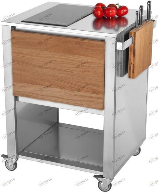 JOKODOMUS Варочная панель из нержавеющей стали и дерева Cun sun-id-1505949