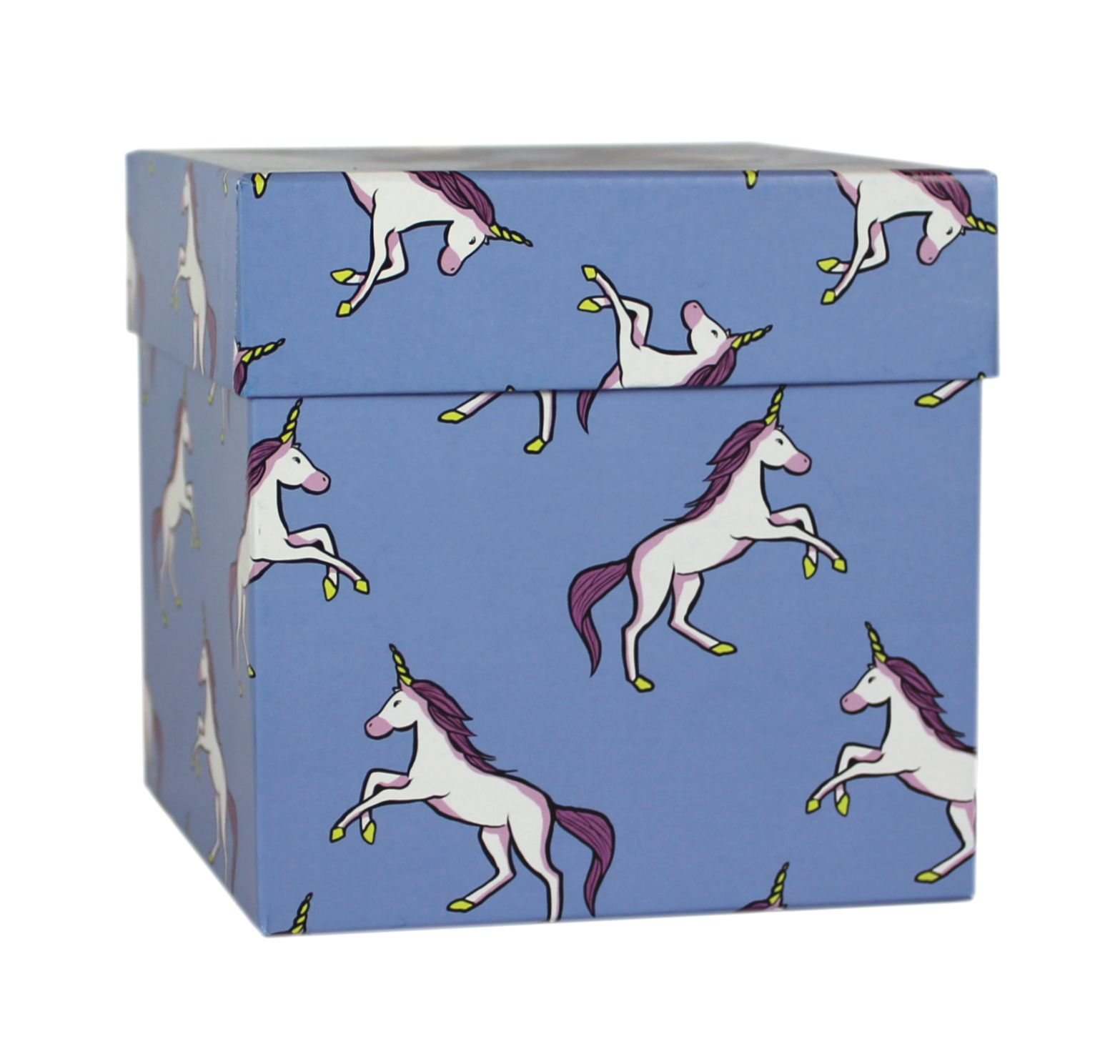 510524 Коробка подарочная "Единороги", 13 х 13 х 13 см Santreyd 