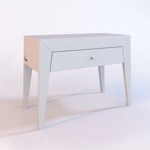 Тумба прикроватная Still, низкая, серая