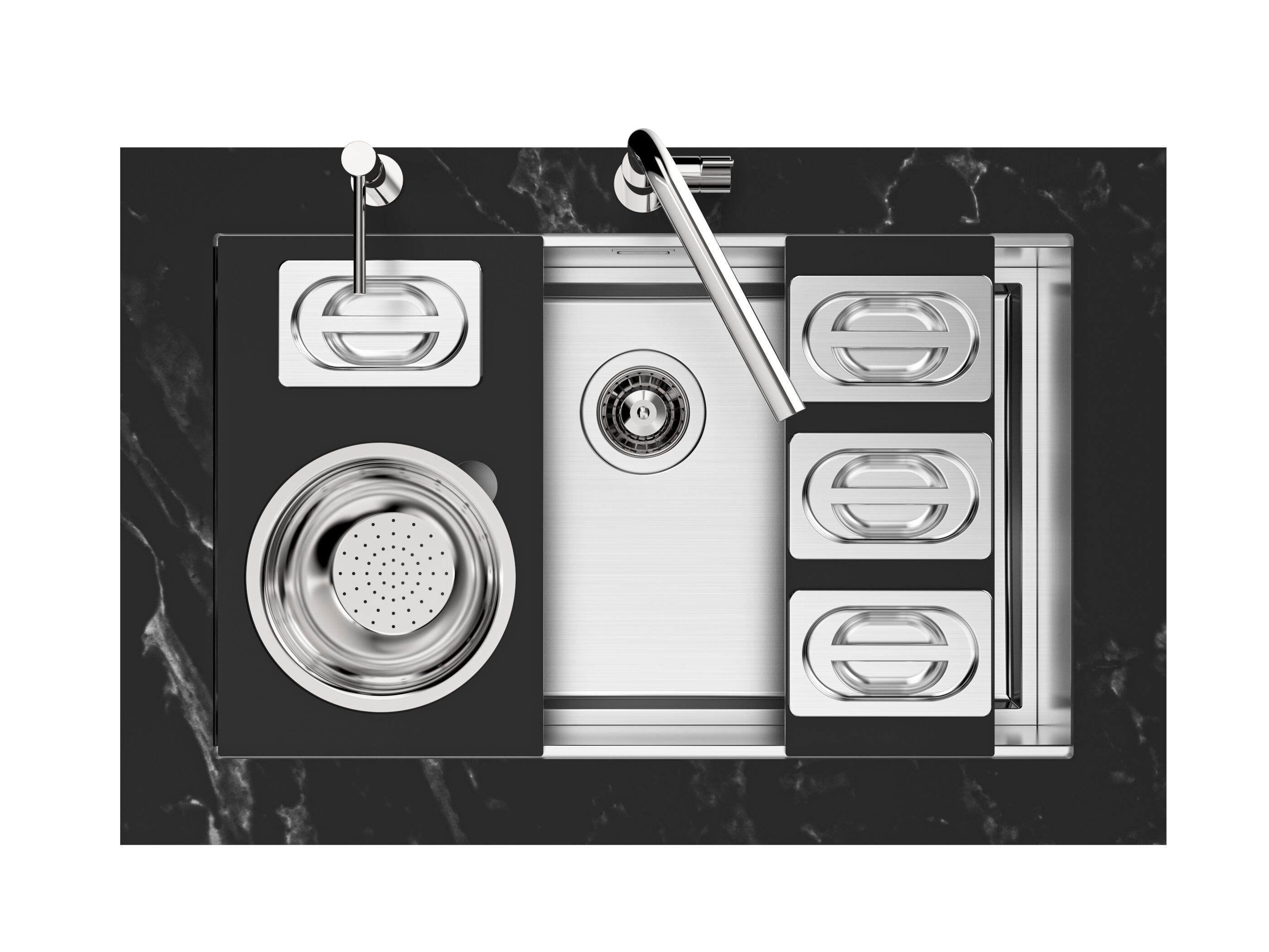 Раковина из нержавеющей стали Foster Quadra Evo ARCH-00113786 - Вид №1