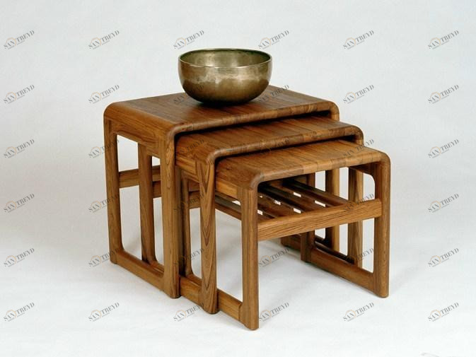 Dyrlund Штабелируемый деревянный журнальный столик sun-id-1461222