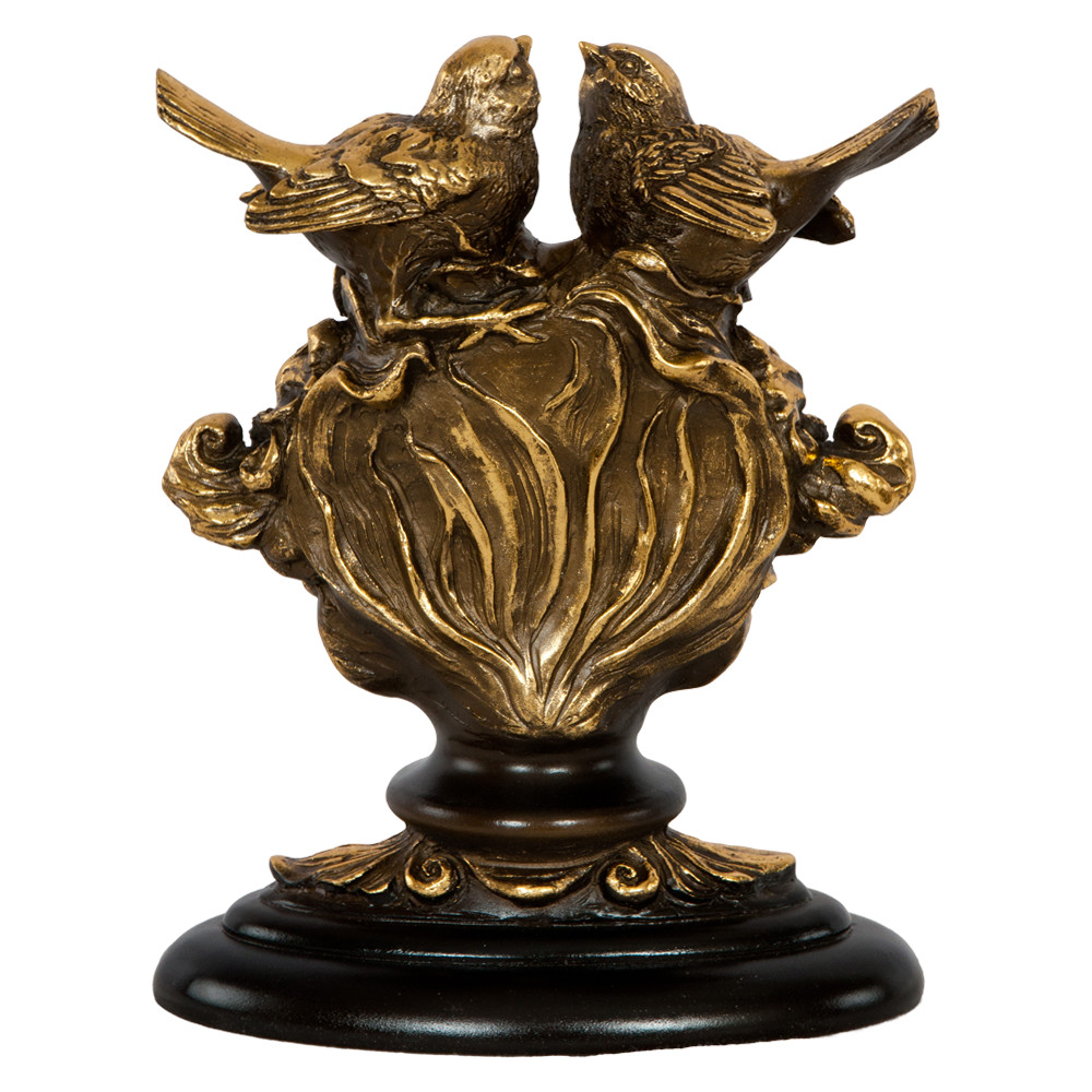 43012 Часы настольные Нежность Бронза BOGACHO 4627163961656 - Вид №7