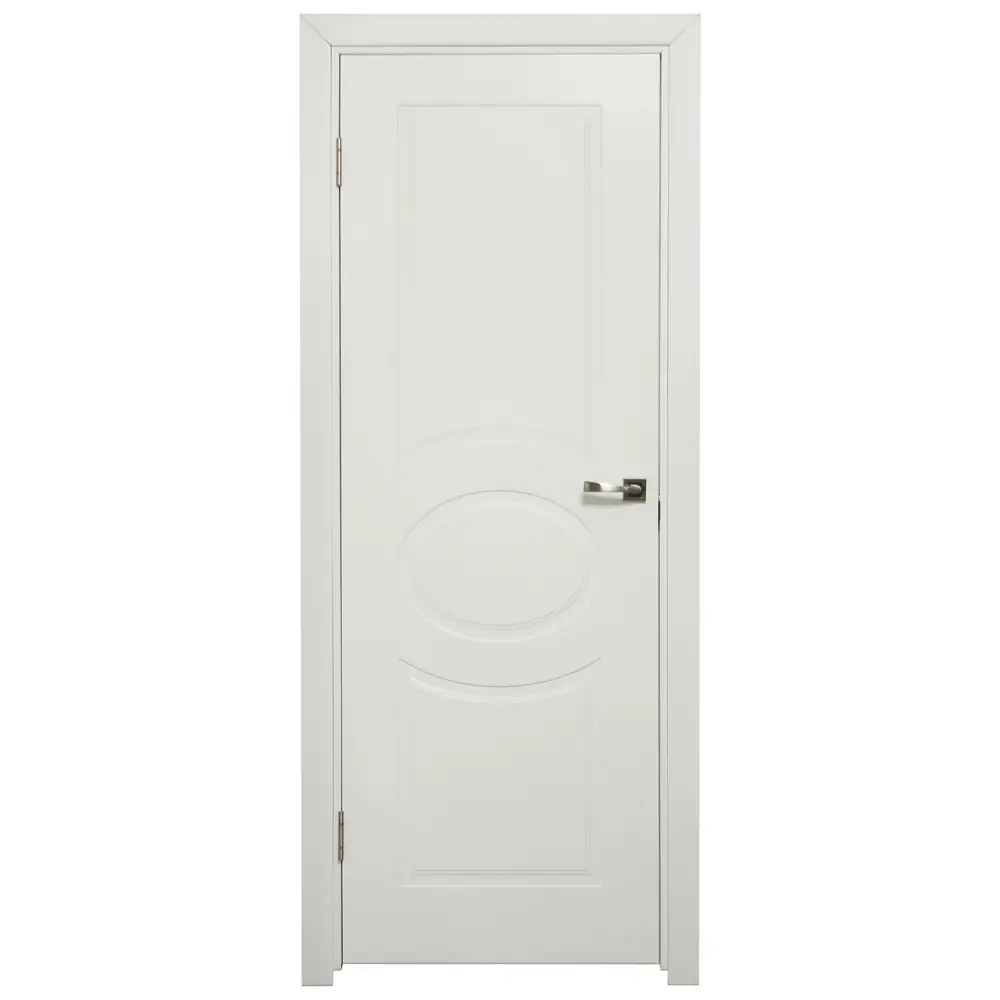 Дверь межкомнатная глухая Дэлия 80x200 см цвет белый 81946940 STLM-2006582 VERDA 